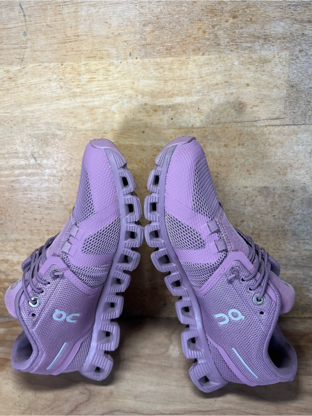 On Cloud 5 LIGHTWEIGHT Womens Size 6 Running Shoes Sneakers Fig Quartz - Picture 7 of 13